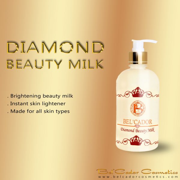 Diamond Beauty Milk Body Cream Bel Cador Cosmetics Belcador Limited